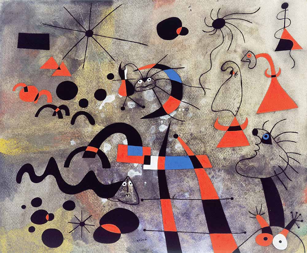 Joan Miro Kaçış Merdiveni