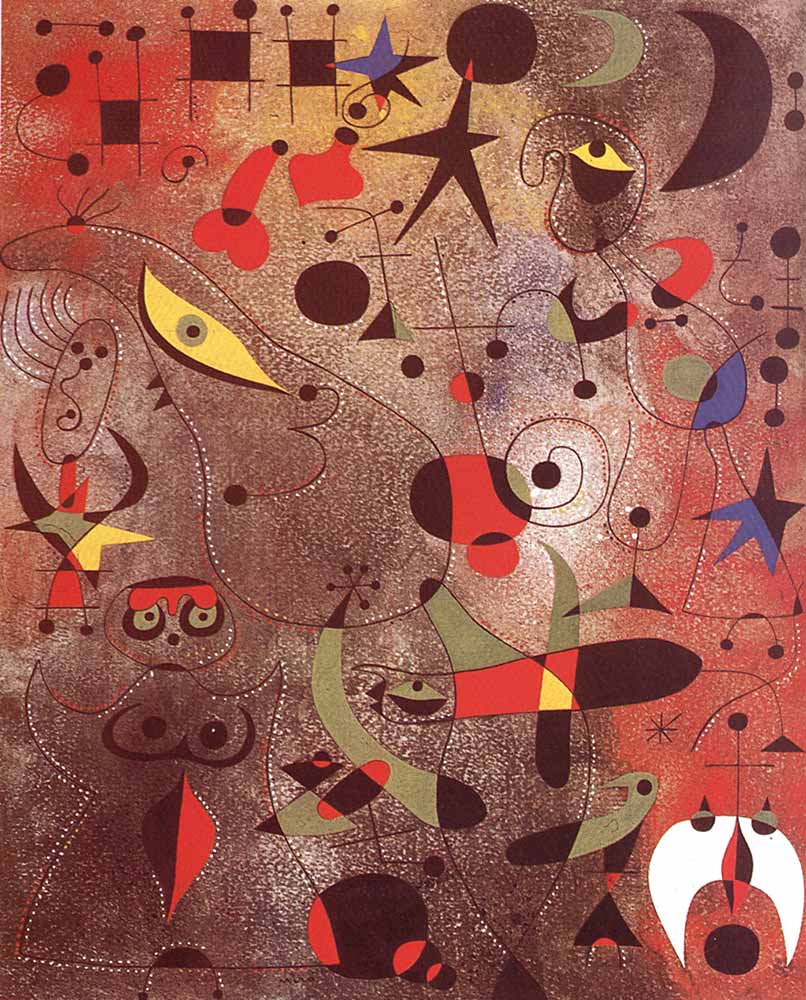 Joan Miro Uyanış ve Sabah Mahmurluğu