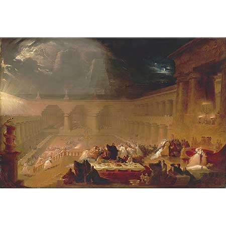 John Martin Belshazzar'ın Ziyafeti