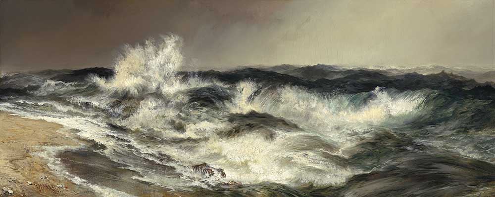 Thomas Moran Kızgın Deniz