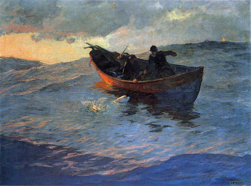 Willard Leroy Metcalf Suffolk Kıyısında