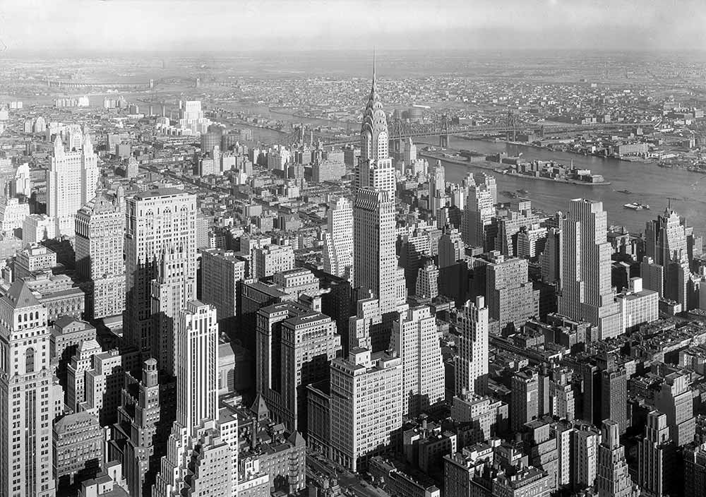 New York Manzarası Panoramik