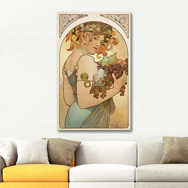 Alphonse Mucha Fruit