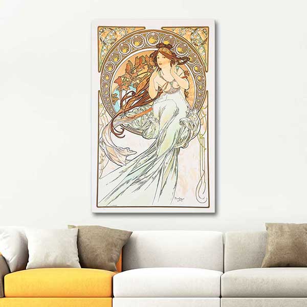 Alphonse Mucha Music The Arts