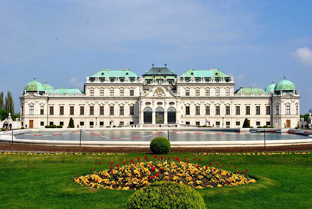 Belvedere Sarayı Viyana Avusturya
