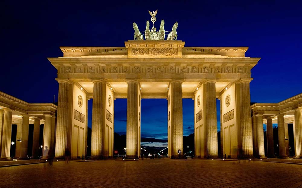 Brandenburg Kapısı Berlin Almanya