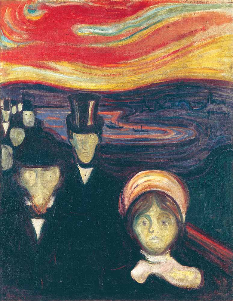 Edvard Munch Endişe