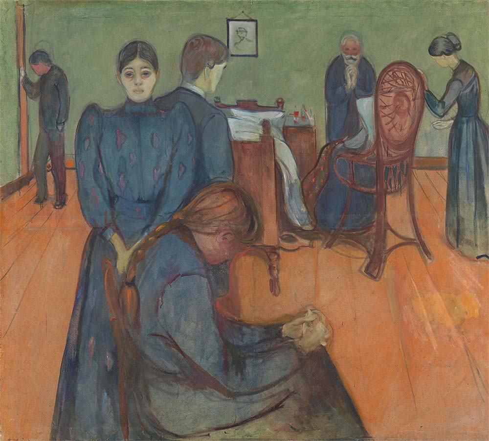 Edvard Munch Hasta Odasında Ölüm