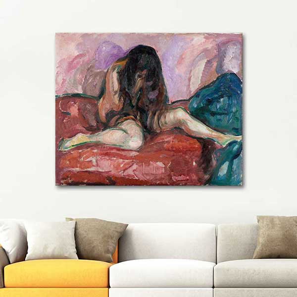Edvard Munch Weeping Nude