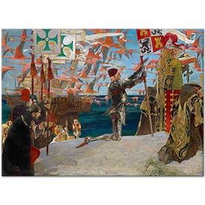 Edwin Austin Abbey Columbus Amerika'da