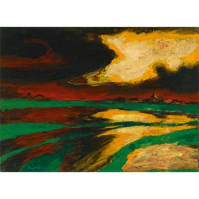 Emil Nolde Sonbahar Akşamı