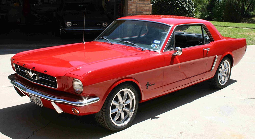 Ford Mustang 1965 Model Kırmızı