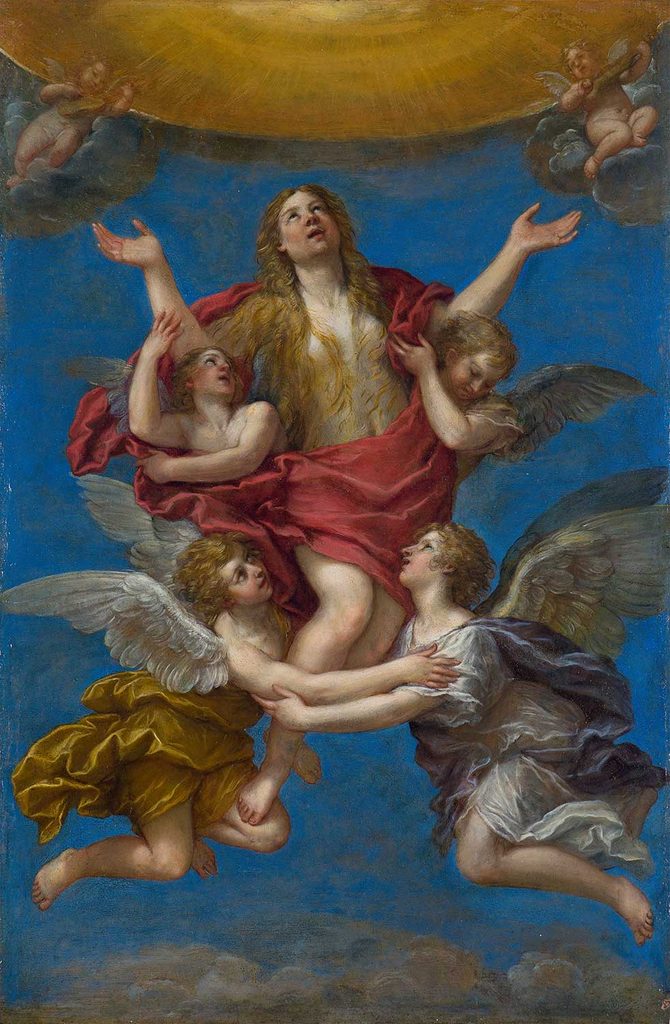 Francesco Albani Mary Magdalene Vecd Halinde
