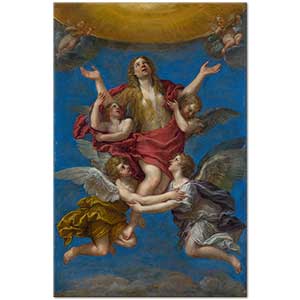 Francesco Albani Mary Magdalene Vecd Halinde