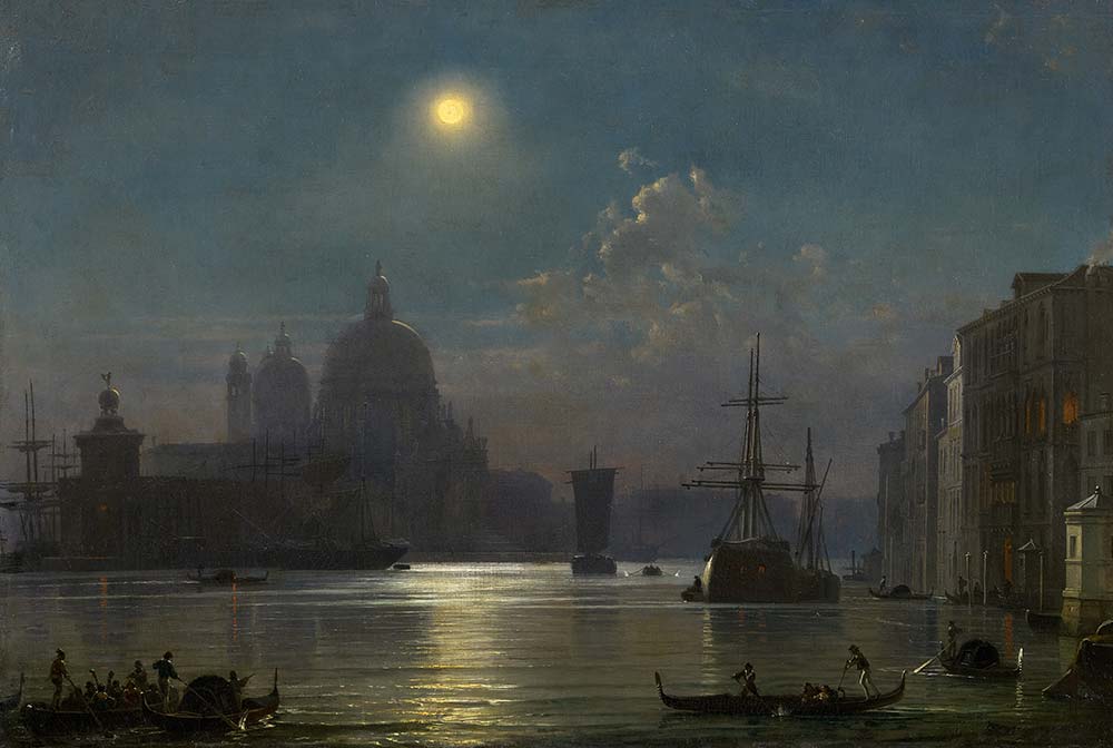 Friedrich Paul Nerly Venedik'te Gece
