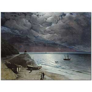 Ayvazovski Gurzof Sahilinde Gece
