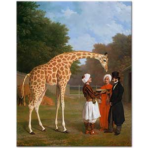 Jacques Laurent Agasse Nübye Zürafası
