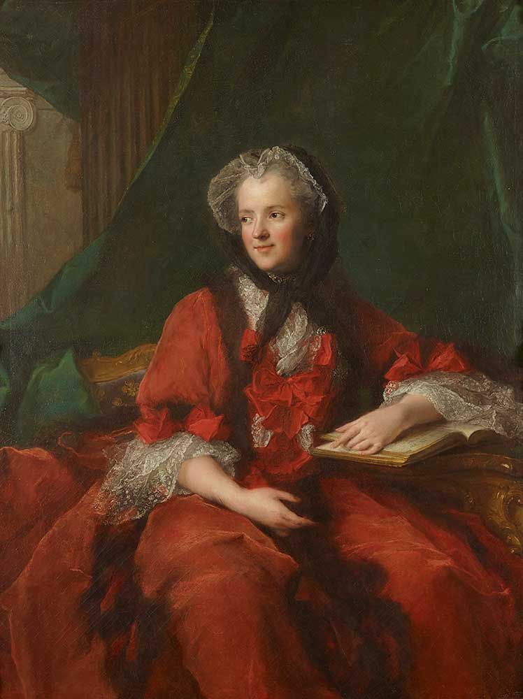 Jean Marc Nattier Kraliçe Maria Leczinska