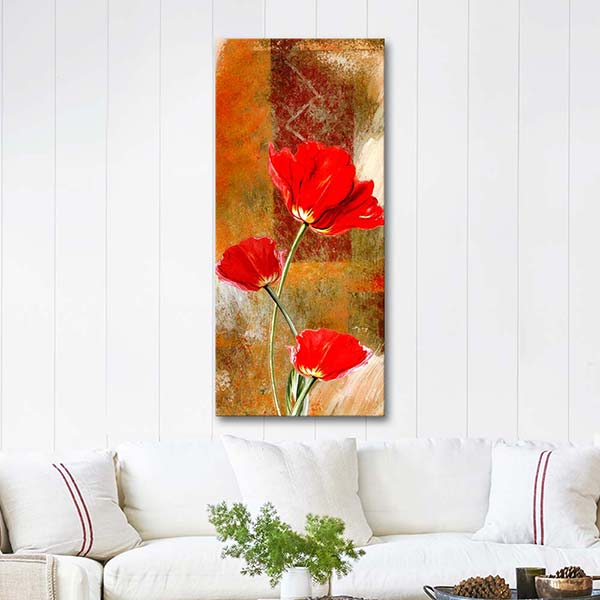 Red Poppy Pair