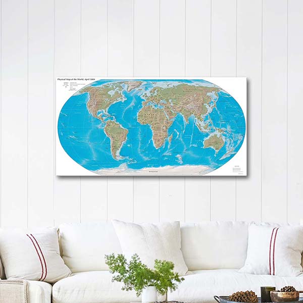 World Geographical Map