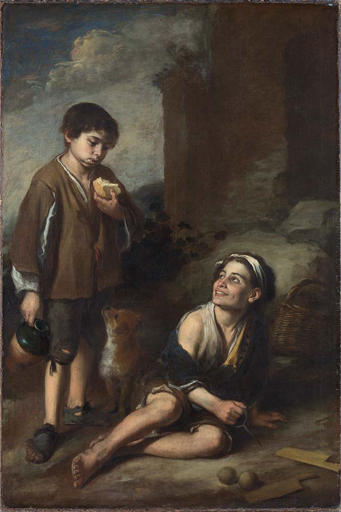 Bartolome Esteban Murillo İki Köy Çocuğu