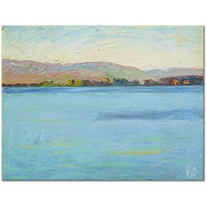 Cuno Amiet Thunersee Manzarası