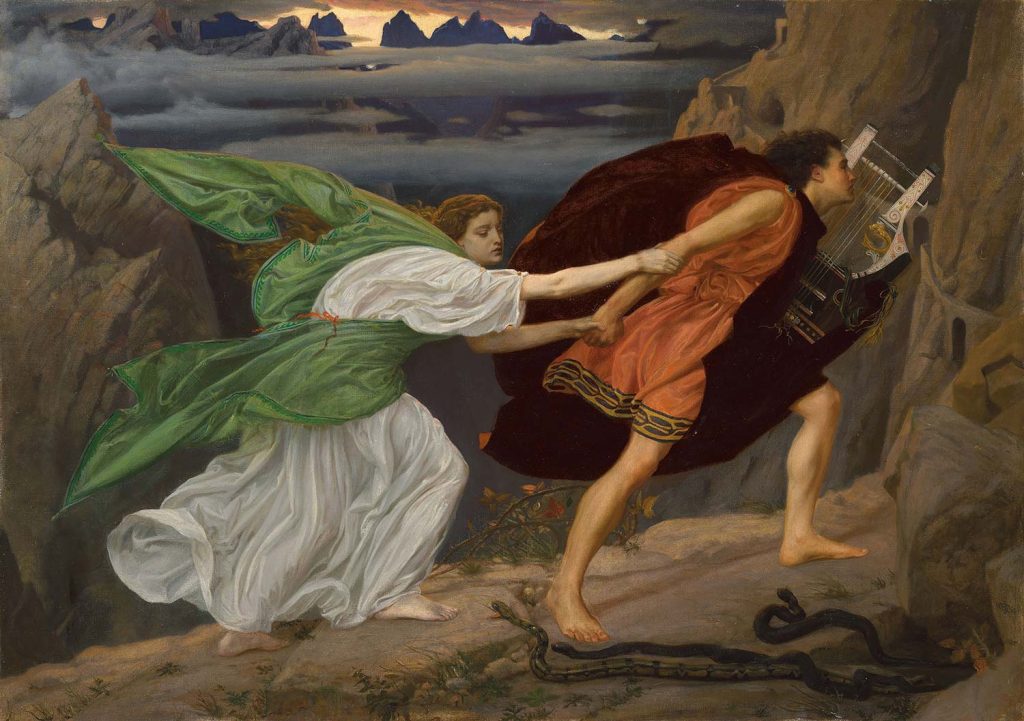 Edward John Poynter Orpheus ve Eurydice