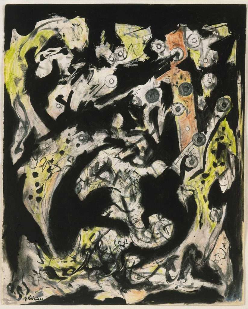 Jackson Pollock İsimsiz 01