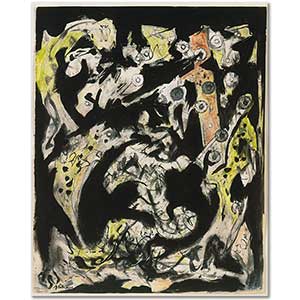 Jackson Pollock İsimsiz 01