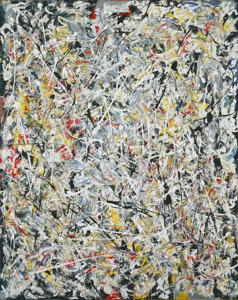 Jackson Pollock Beyaz Işık