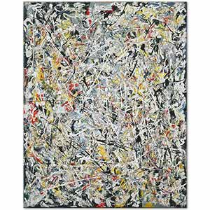 Jackson Pollock Beyaz Işık
