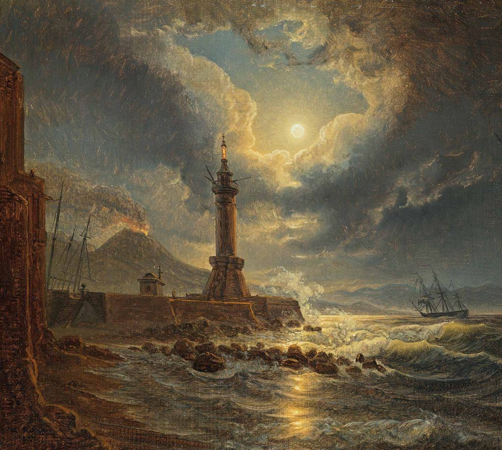 Josef Rebell Mehtapta Deniz Feneri Napoli