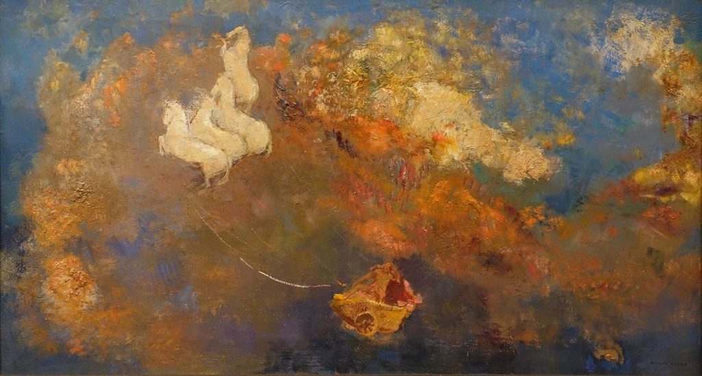 Odilon Redon Apollo'nun Aracı