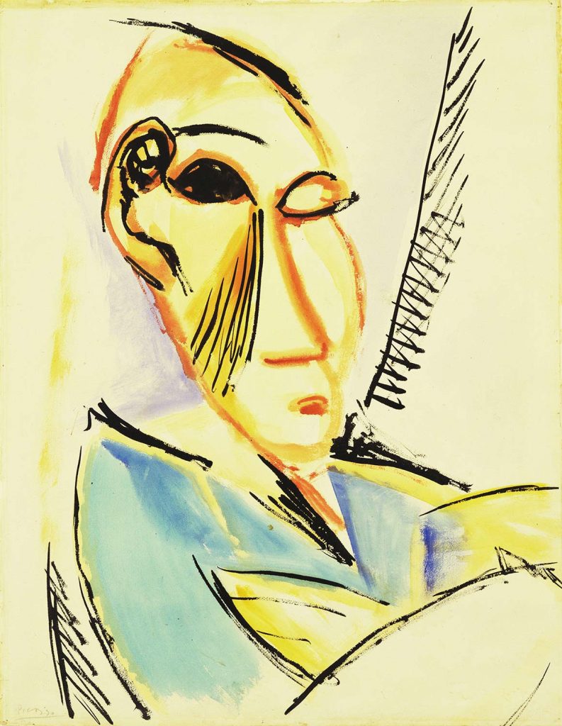 Pablo Picasso Bir Tıp Öğrencisinin Başı