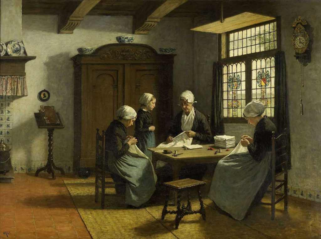 Adolph Artz Katwijk-Binnen'deki Yetimhanede
