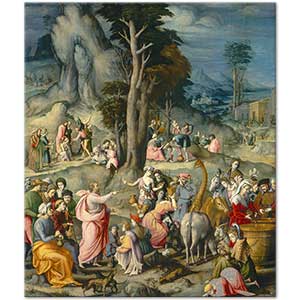 Francesco Bachiacca Kudret Helvası Toplanırken