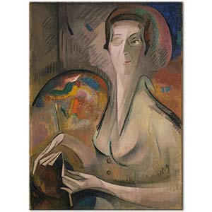Alice Bailly Kendi Portresi