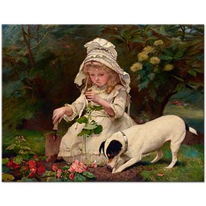 Charles Burton Barber Amatör Bahçıvanlar