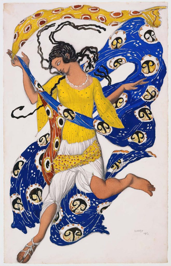 Leon Bakst Kelebek (Anna Pavlova için Kostüm Tasarımı)