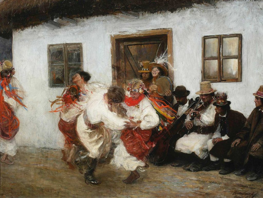 Teodor Axentowicz Ukrayna Halk Dansı