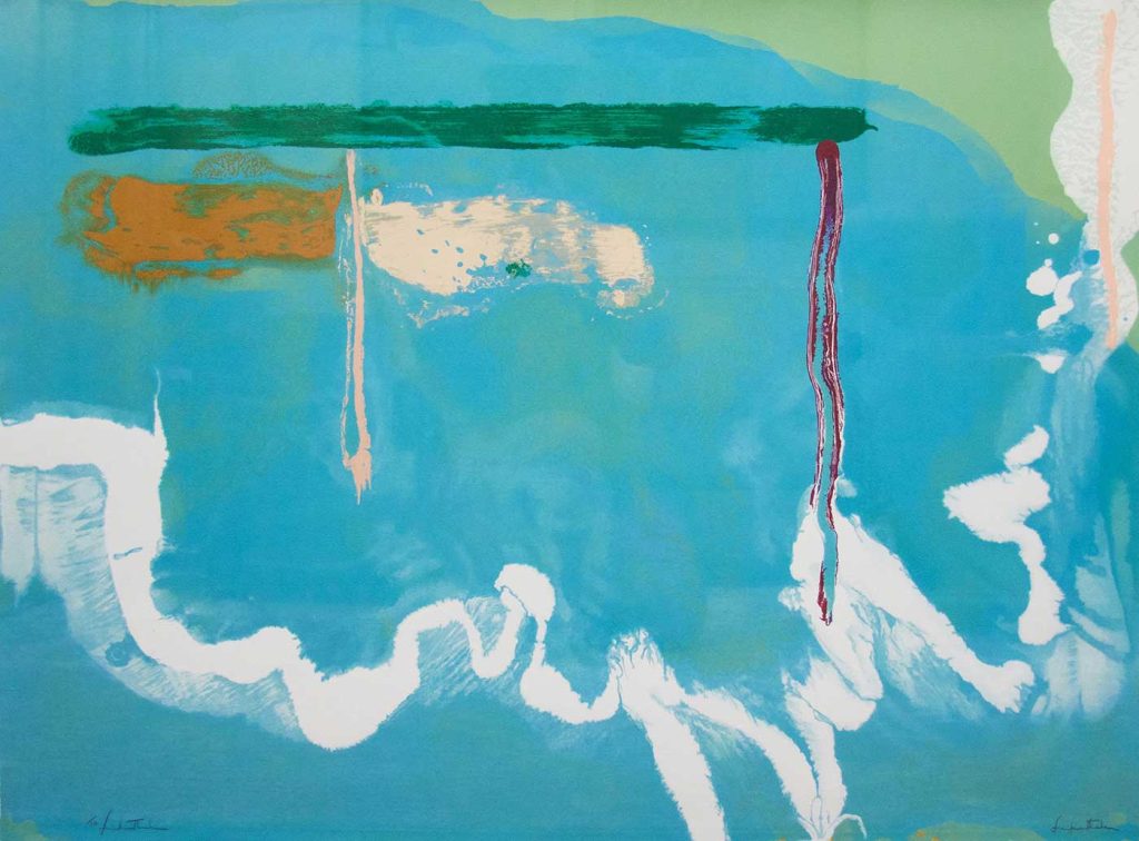 Helen Frankenthaler Gök Yazısı