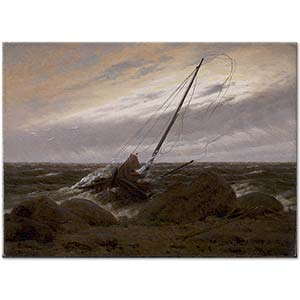 Caspar David Friedrich Fırtına Sonrası