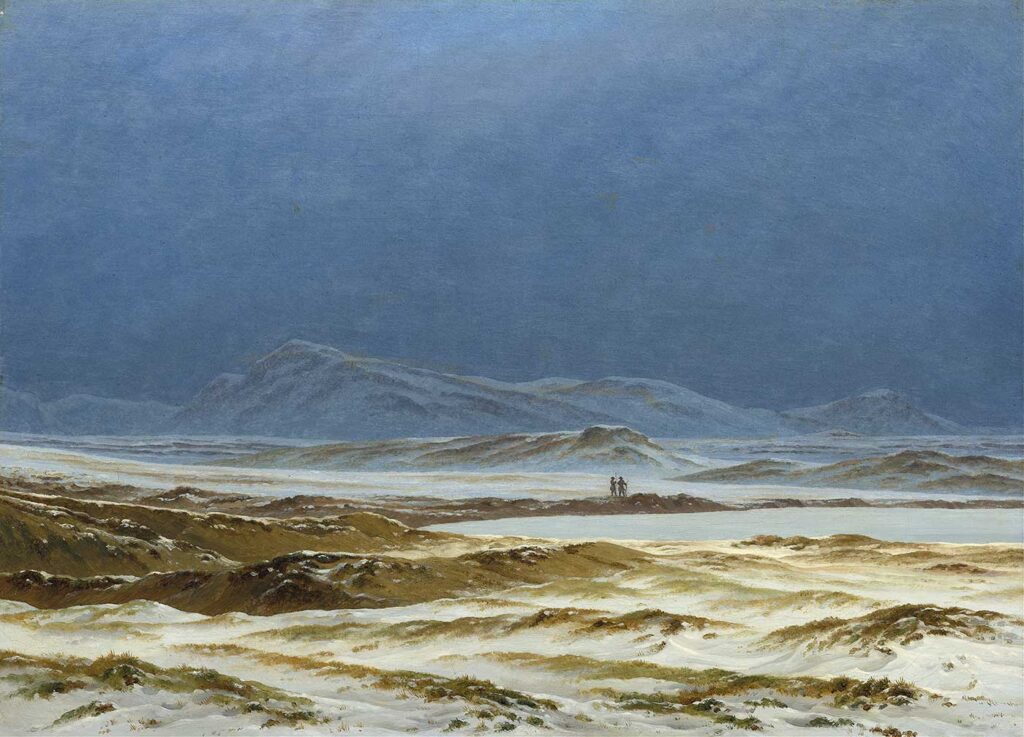 Caspar David Friedrich Baharda Kuzey Manzarası