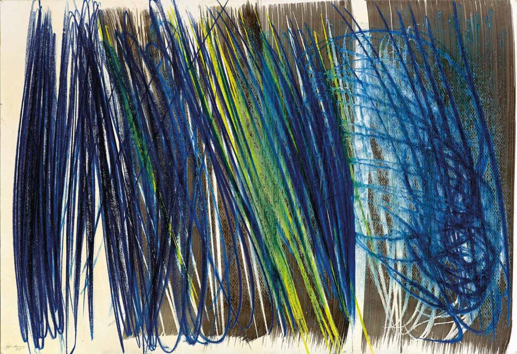 Hans Hartung Kompozisyon 1971