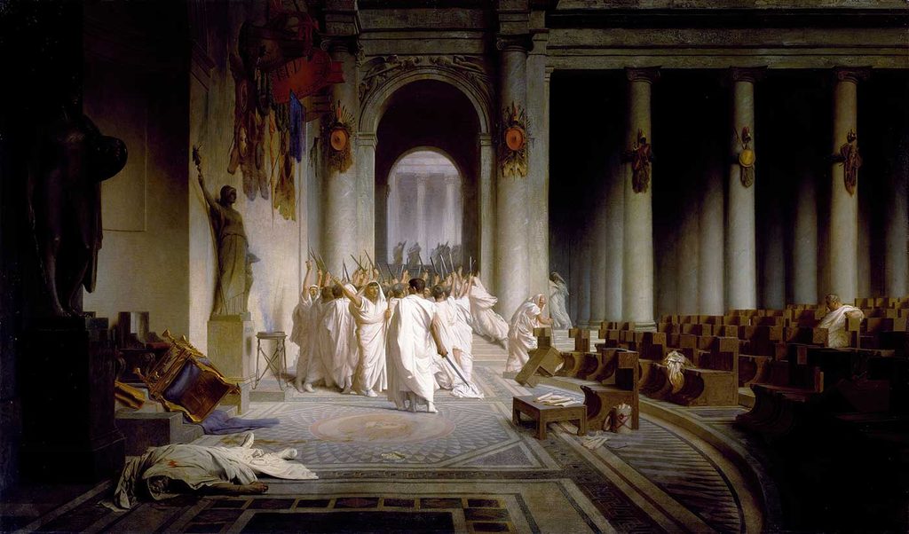 Jean Leon Gerome Sezar'ın Öldürülüşü