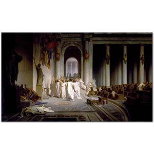 Jean Leon Gerome Sezar'ın Öldürülüşü