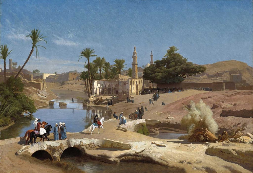 Jean Leon Gerome El Feyyum Şehrine Bakış