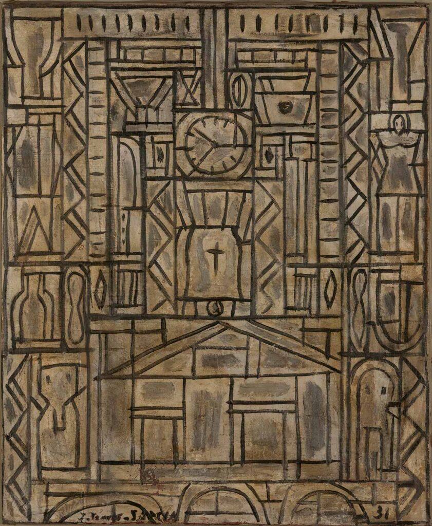 Joaquin Torres Garcia Kontrast