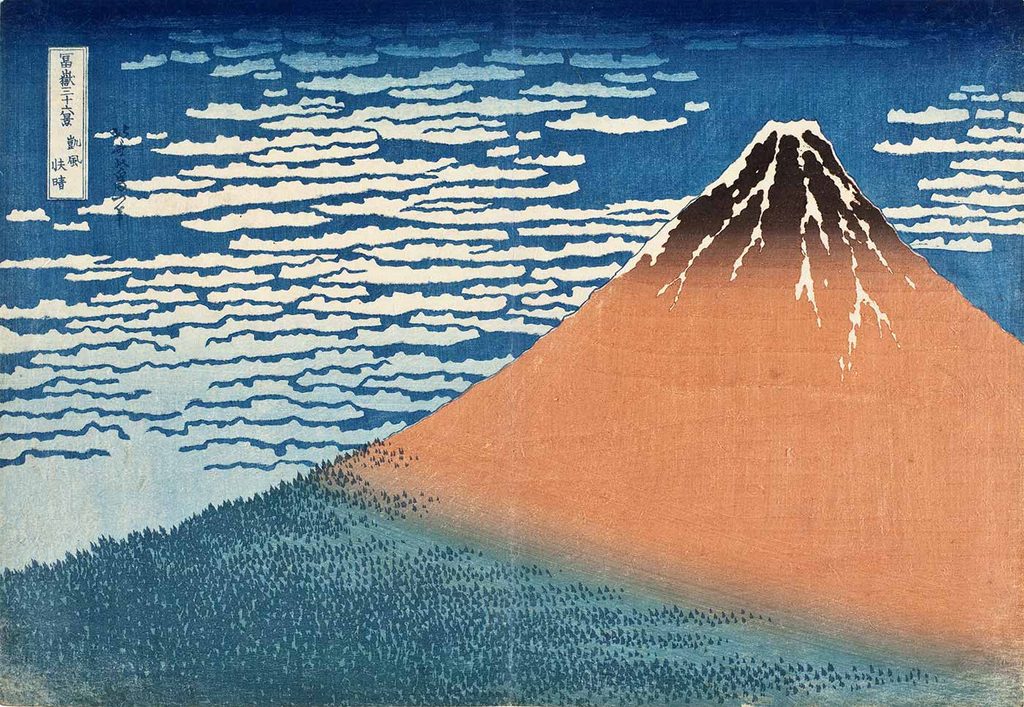 Katsushika Hokusai Şafakta Güney Rüzgarı
