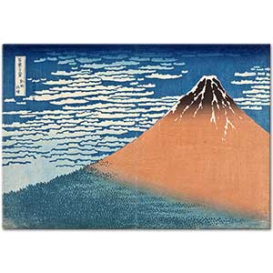 Katsushika Hokusai Şafakta Güney Rüzgarı